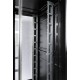 Шкаф серверный ЦМО ШТК-СП-48.8.12-48АА-9005 48U 800x1190мм пер.дв.перфор. 2 бок.пан. 1350кг черный