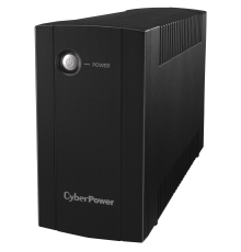 ИБП CyberPower UTC650E, Line-Interactive, 650VA/360W, 2 Schuko розетки, Black, 0.84х0.159х0.252м., 3.8кг. CyberPower UTC650E
