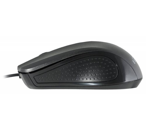 Мышь Оклик 225M черный оптическая (1200dpi) USB (2but)
