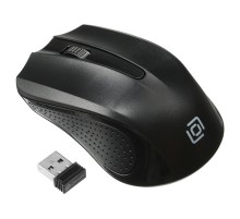 Мышь Оклик 485MW черный оптическая (1200dpi) беспроводная USB (2but)