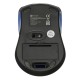 Мышь Оклик 485MW черный/синий оптическая (1200dpi) беспроводная USB (2but)