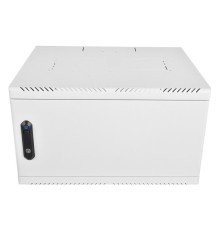 Шкаф коммутационный ЦМО (ШРН-6.650.1) настенный 6U 600x650мм пер.дв.стал.лист металл несъемн.бок.пан. 100кг серый