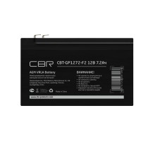 Аккумуляторная VRLA батарея CBR  CBT-GP1272-F2 (12В 7.2Ач), клеммы F2