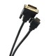 Кабель HDMI to DVI-D (19M -25M) 5м, TV-COM <LCG135E-5M> VCOM TV-COM HDMI (m) - DVI-D (m) 5м (LCG135E-5M)