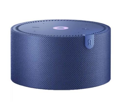 Умное домашнее устройство YANDEX Wireless media player Bluetooth да да да 80-18000 Hz Wi-Fi 802.11a/b/g/n/ac Bluetooth синий 97x54х97 мм YNDX-00021B_MS