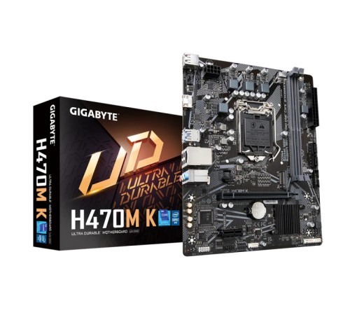 Материнская плата Gigabyte [H470M K]