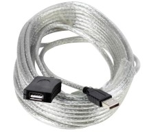 Кабель-удлинитель Aopen ACU823-15M USB A(f) USB A(m) 15м феррит.кольца