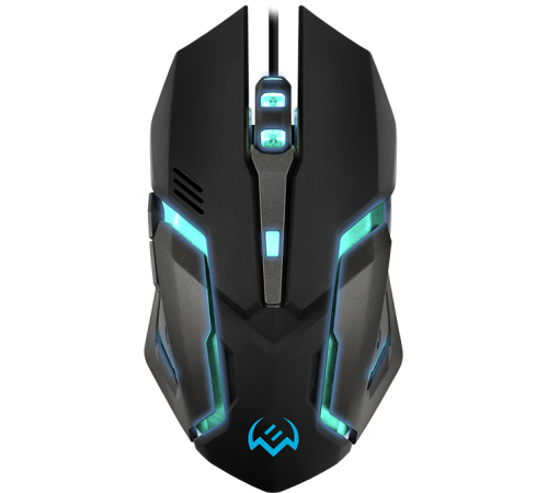 Игровая мышь SVEN RX-G740 USB (5+1кл. бесш. кл. 800-2400DPI, SoftTouch, подсветка) Sven RX-G740 (SV-018344)
