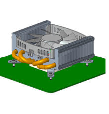 Кулер для процессора PcCooler PALADIN 400 WH