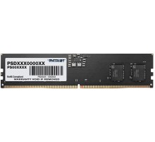 Память DDR5 8Gb 4800MHz Patriot PSD58G480041 Signature RTL PC5-38400 CL40 DIMM ECC 288-pin 1.1В single rank