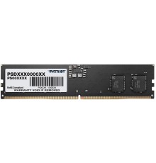 Память DDR5 8Gb 4800MHz Patriot PSD58G480041 Signature RTL PC5-38400 CL40 DIMM ECC 288-pin 1.1В single rank