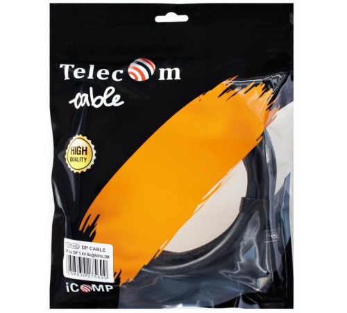 Telecom TCG745C-5M Кабель соединительный DP-DP 1.4V 8K@60Hz 5м , Econom