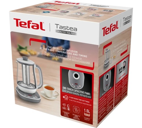 TEFAL BJ551B10 Чайник, 1.5л, 1430Вт, белый