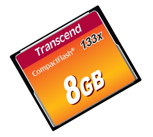 Карта памяти Transcend CompactFlash 133 8GB (TS8GCF133)