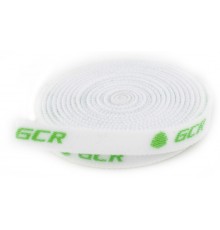 Лента липучка GCR, для стяжки, 1м, белая, GCR-51269 Лента липучка Greenconnect 1м (GCR-51269)