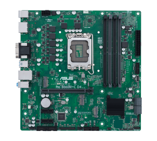Материнская плата ASUS PRO B660M-C D4-CSM (90MB19B0-M1EAYC)
