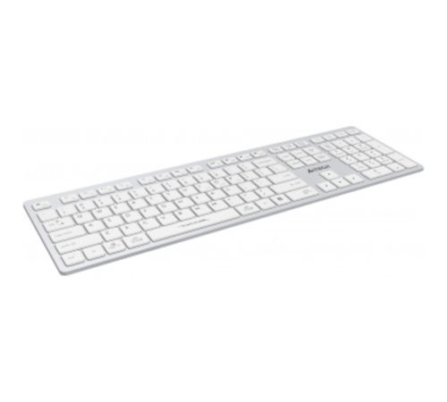 Клавиатура A4Tech Fstyler FBX50C белый USB беспроводная BT/Radio slim Multimedia (FBX50C WHITE)