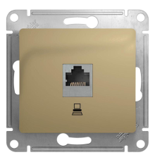 Systeme electric GSL000481K GLOSSA РОЗЕТКА компьютерная RJ45 кат.5E, механизм, ТИТАН