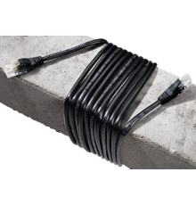 Кабель PATCH CAT5E UTP 0.5M ANP511_0.5M_BK BLACK AOPEN