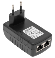 Инжектор PoE CP2410 24VDC 24W IEEE 802.3at LED