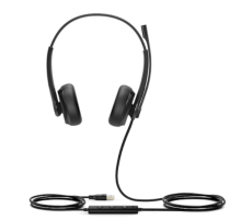 Головная гарнитура Yealink UH34 Dual UC Дуо, Проводная, HD звук, USB (UH34 Dual UC)