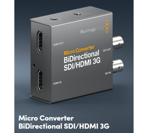 Конвертер микро двунаправленный SDI/HDMI 3G