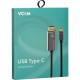 VCOM CU480MC-1.8M Кабель-адаптер USB Type-Cm --> DP1.4v (m) 8K@60Hz, 1.8m , Alum Shell,VCOM <CU480MC-1.8M>[4895182217904]