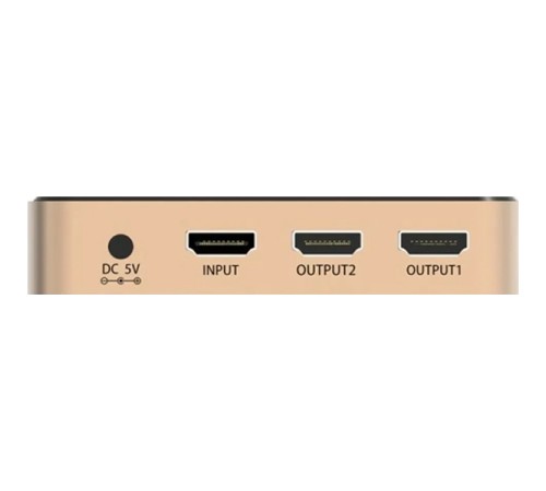 Разветвитель - сплиттер Vention HDMI 19F/2x19F на 2 монитора Разветвитель Vention HDMI 19F/HDMI 19F x 2 (ACBG0)