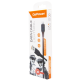 Кабель GoPower GP01L USB (m)-Lightning (m) 1.0м 2.4A ПВХ черный (1/800) Кабель GoPower GP01L (00-00018568)