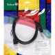 Кабель HDMI 19M/M,ver. 2.1, 8K@60 Hz 1m Telecom <TCG255-1M> VCOM Кабель Telecom HDMI (m)/HDMI (m) - 1 м (TCG255-1M)