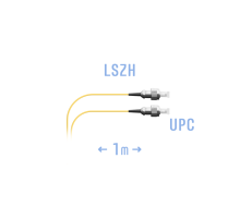 Шнур монтажный оптический FC/UPC SM G.657.A1 1 метр
