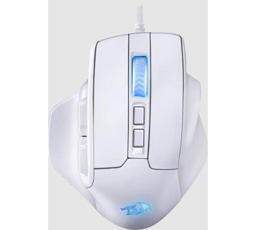 Мышка USB OPTICAL BULLSEYE WHITE RGB 71861 REDRAGON