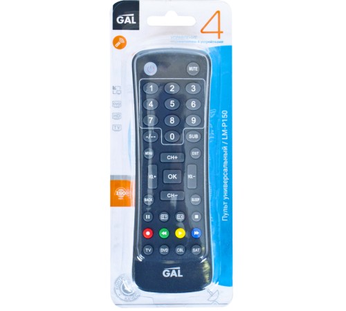 Универсальный пульт Gal LM-P150 черный