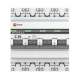 EKF mcb4763-4-25C-pro Автоматический выключатель 4P 25А (C) 4,5kA ВА 47-63 EKF PROxima