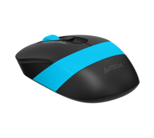 Мышь A4Tech Fstyler FG10S черный/синий оптическая (2000dpi) silent беспроводная USB для ноутбука (4b Мышь A4Tech Fstyler FG10S черный/синий оптическая (2000dpi) silent беспроводная USB для ноутбука (4b