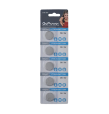 Батарейка GoPower CR1632 BL5 Lithium 3V (5/100/2000) (5 шт.) GoPower 00-00023147