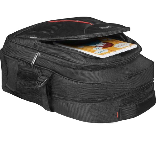 Defender Рюкзак для ноутбука Carbon 15.6" черный, органайзер Defender Carbon 15.6" (26077)