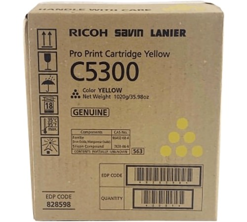 Тонер желтый тип С5300s/C5310s Ricoh 828602