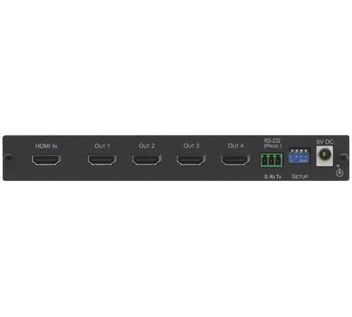 Усилитель-распределитель 1:4 HDMI UHD; поддержка 4K60 4:4:4, HDMI 2.0 [10-80408090] Kramer VM-4H2