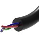 Кабель Vention аудио Jack 3,5 mm M/Jack 3,5 mm M угол 90 - 1,5м Черный Кабель Vention mini jack 3.5 mm(m)/mini jack 3.5 mm(m) - 1.5 м (BAKBG-T)