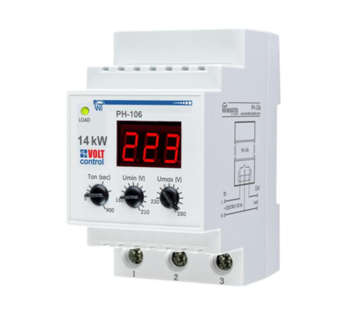 Реле напряжения РН-106 1ф НовАтек-Электро 3425600115