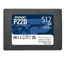 Накопитель SSD Patriot SATA III 512Gb P220S512G25 P220 2.5"