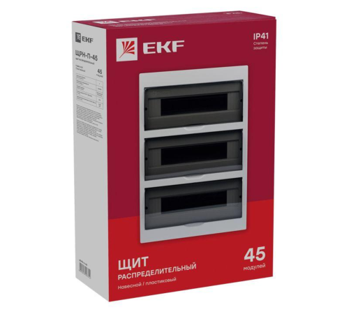 EKF pb40-n-45 Щит распред. навесной ЩРН-П-45 IP41 EKF PROxima