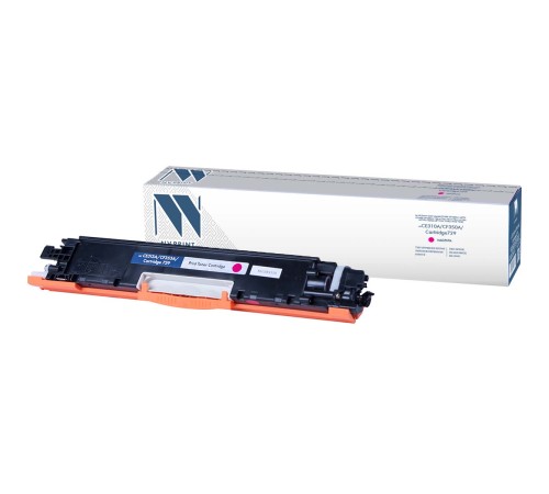 NVPrint CE313A/CF353A/Canon 729 Картридж для HP LaserJet Color Pro 100 M175a/M175nw/CP1025/CP1025nw/M176n/M177fw/Canon i-SENSYS LBP7010C/LBP7018C Magenta (1000k)