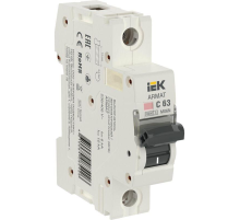 IEK AR-M06N-1-C063 ARMAT Авт. выкл. M06N 1P C 63А