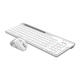 Клавиатура + мышь A4Tech Fstyler FB2535C клав:белый/серый мышь:белый/серый USB беспроводная Bluetoot