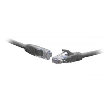 Коммутационный шнур U/UTP 4-х парный cat.6 1.0м LSZH standart серый