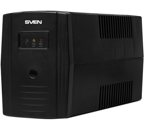 ИБП SVEN Pro 800, линейно-интерактивный, автоматический стабилизатор напряжения, 480Вт, 800Ва, 2 евророзетки Sven Pro 800 (SV-013851)