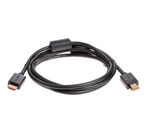 Кабель HDMI-19M --- HDMI-19M ver 2.0+3D/Ethernet ,2m, 2 фильтраTelecom <TCG215F-2M> VCOM Кабель Telecom HDMI (m)/HDMI (m) - 2 м (TCG215F-2M)