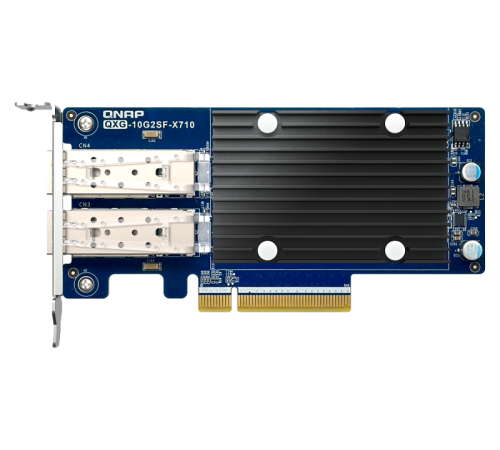 Сетевая карта QNAP QXG-10G2SF-X710 Сетевая карта QNAP QXG-10G2SF-X710
